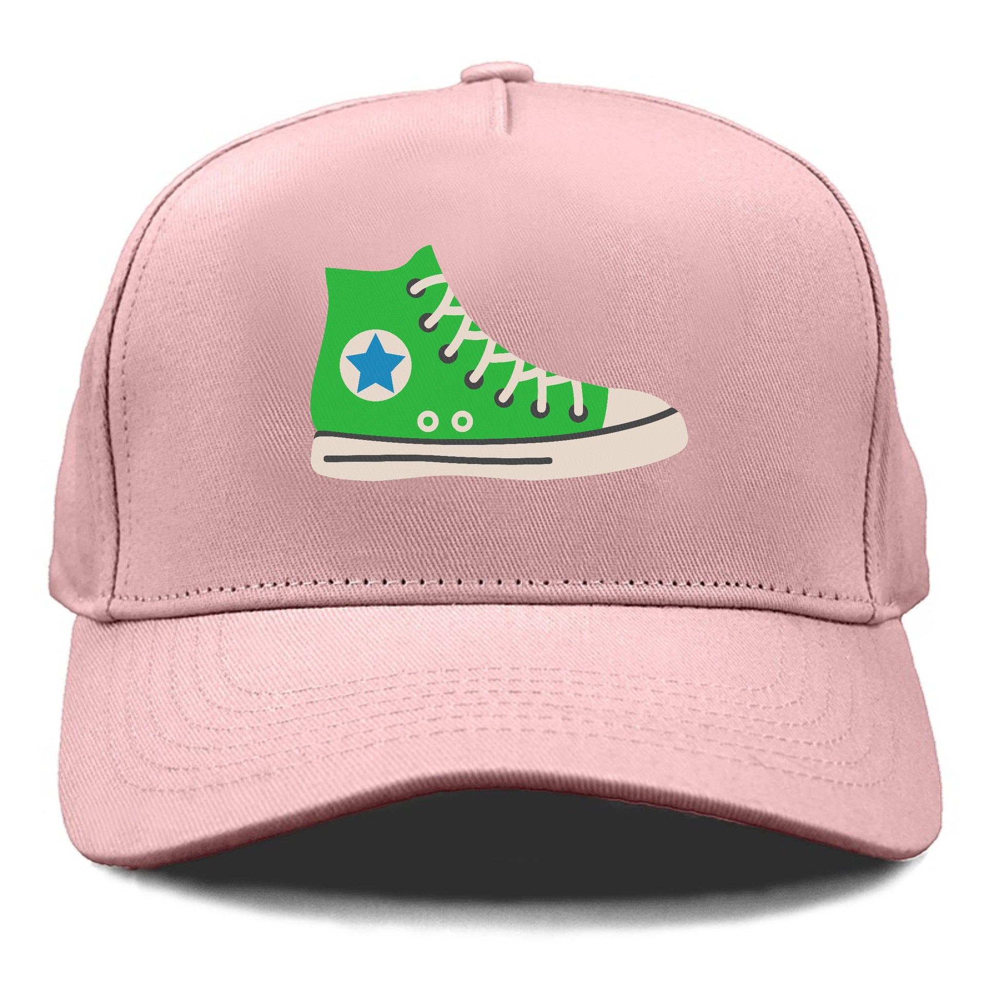 Retro 80s Converse Shoe Green Hat