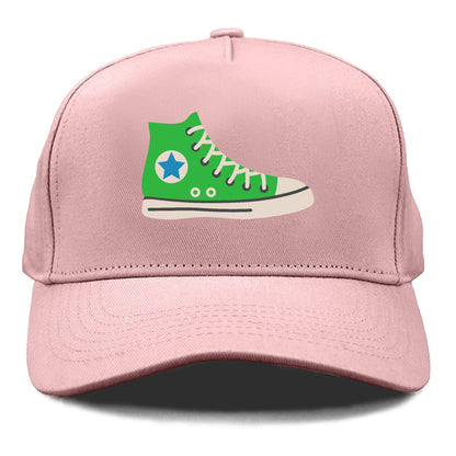 Retro 80s Converse Shoe Green Hat