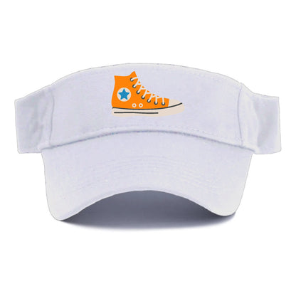 Retro 80s Converse Shoe Orange Hat