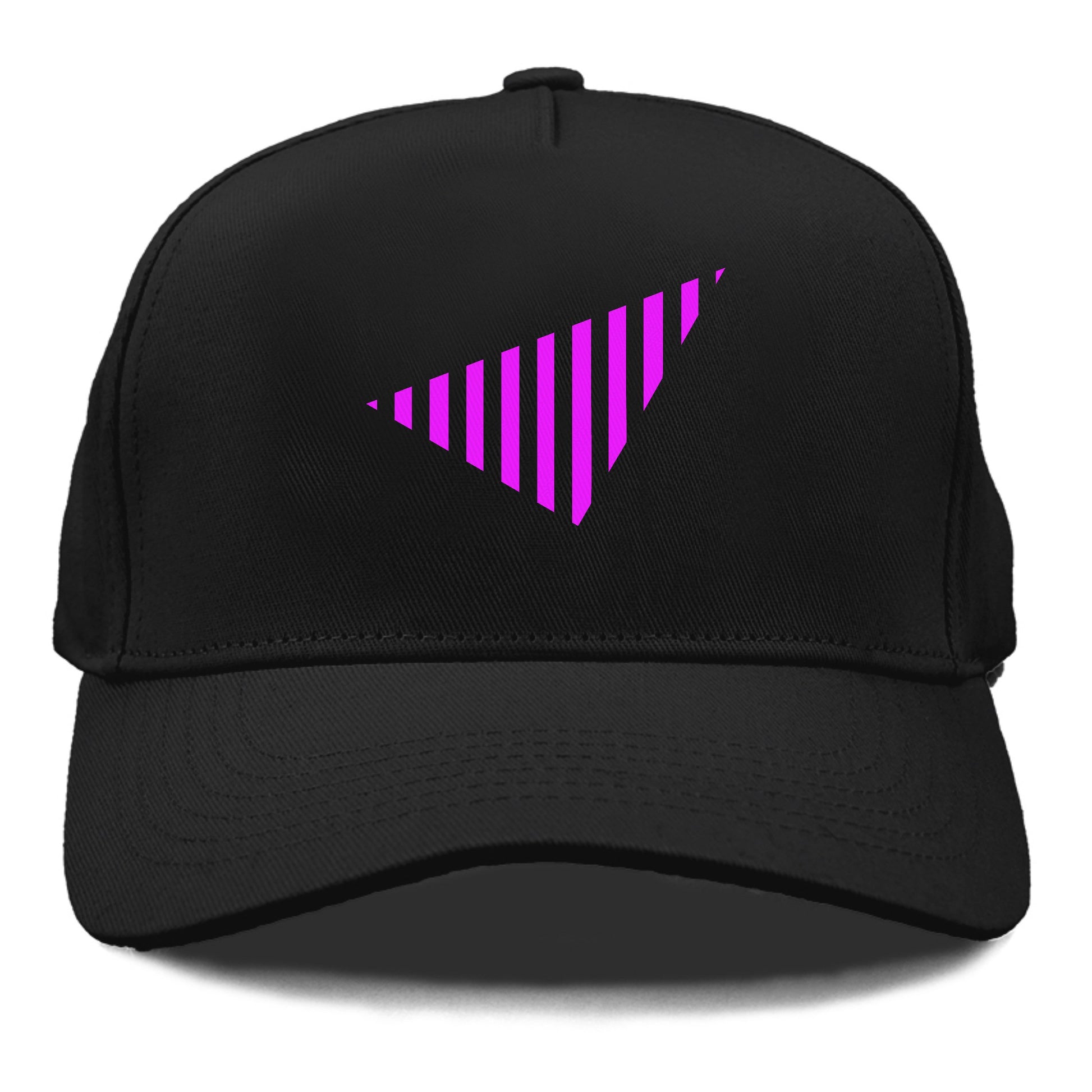 Retro 80s Triangle Purple Hat