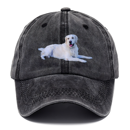 Gorra clásica Golden Retriever acostado