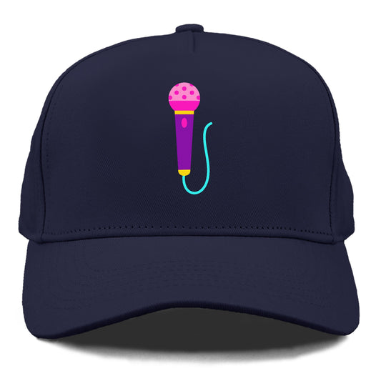 Retro 80s Microphone Hat