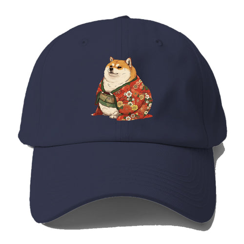 Kimono Shiba Regal And Adorable Baseball Cap For Big Heads