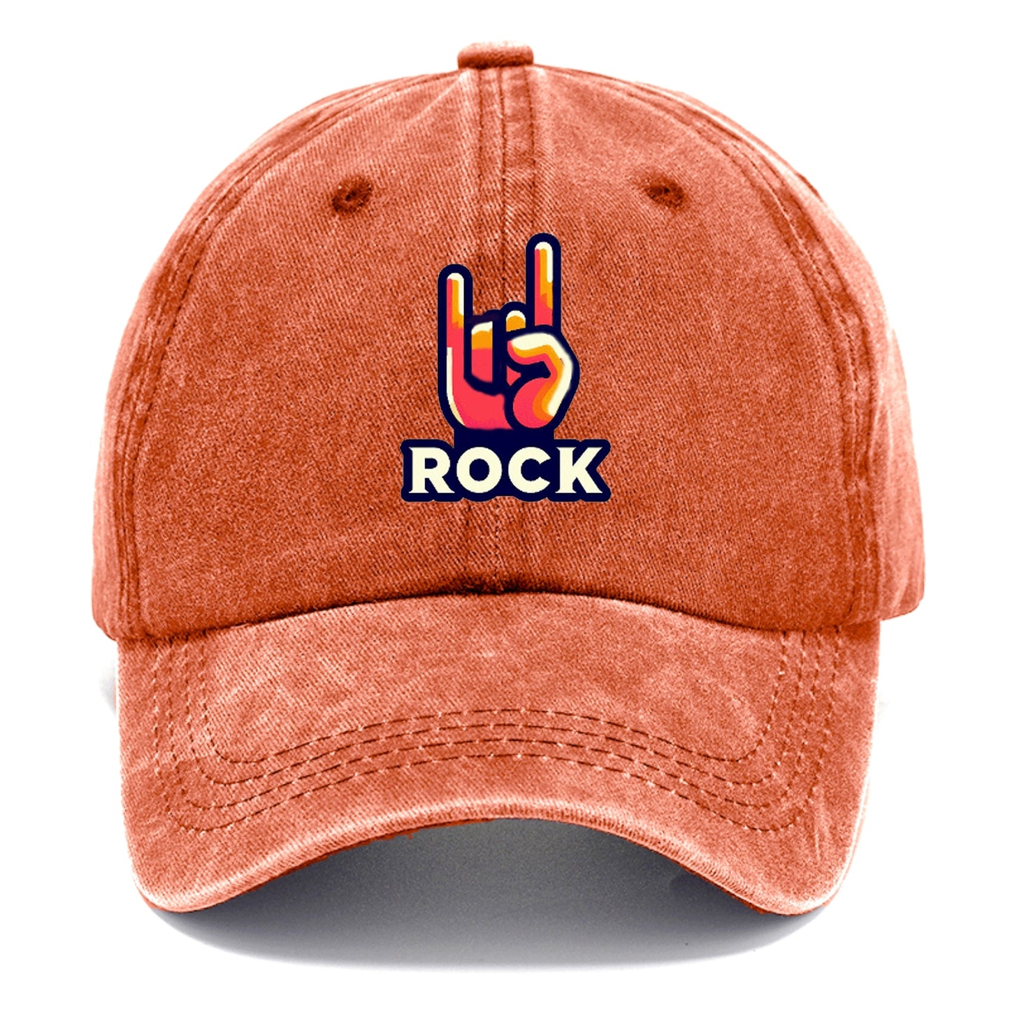 hand horn rock 2 Hat