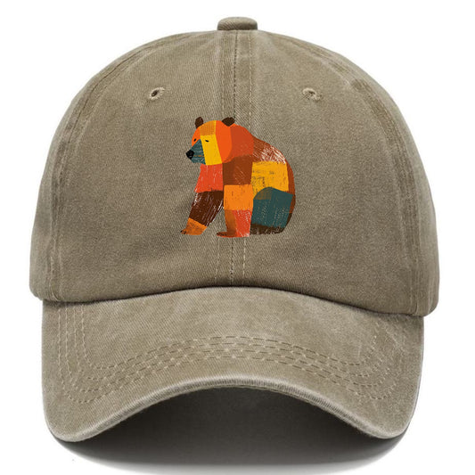 Patchwork Bear Hat