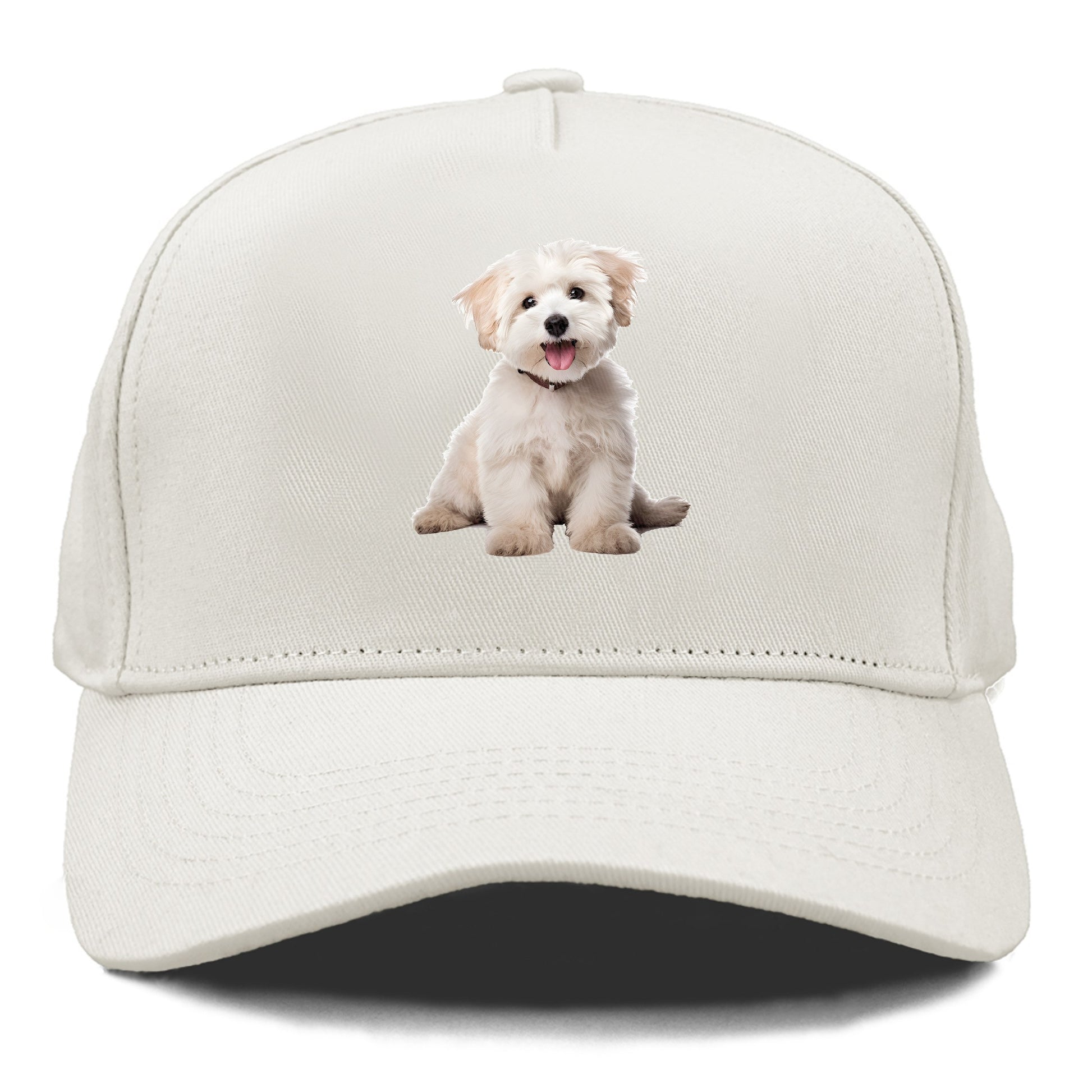 Adorable white puppy Hat