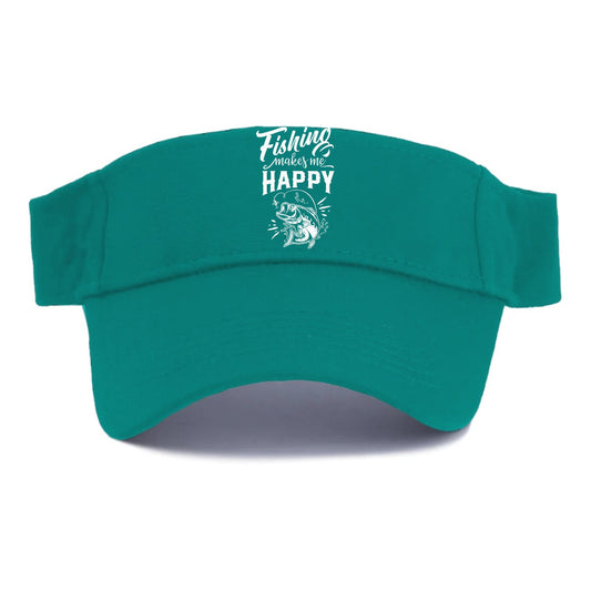 Fishing makes me happy Hat