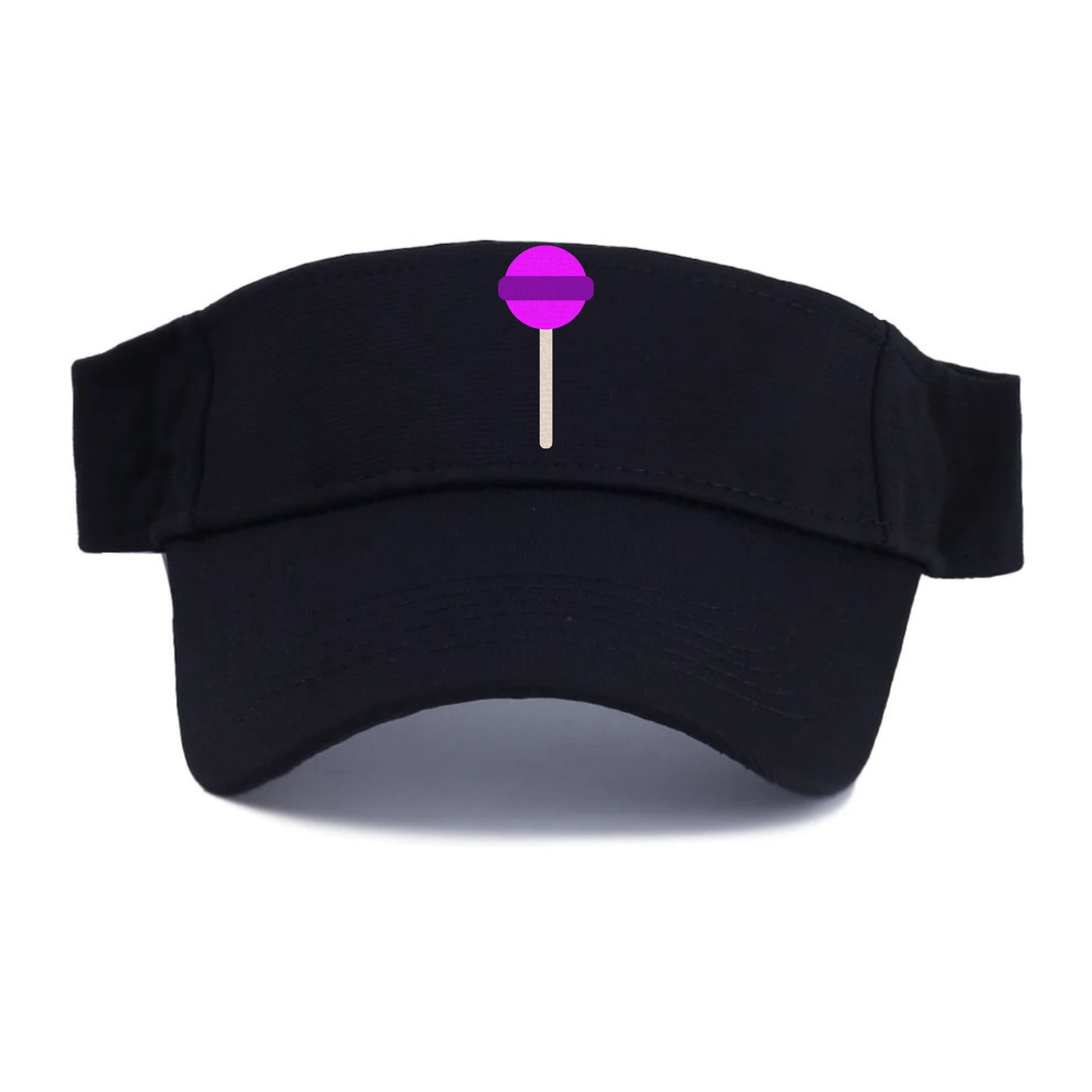 Retro 80s Lollipop Purple Hat