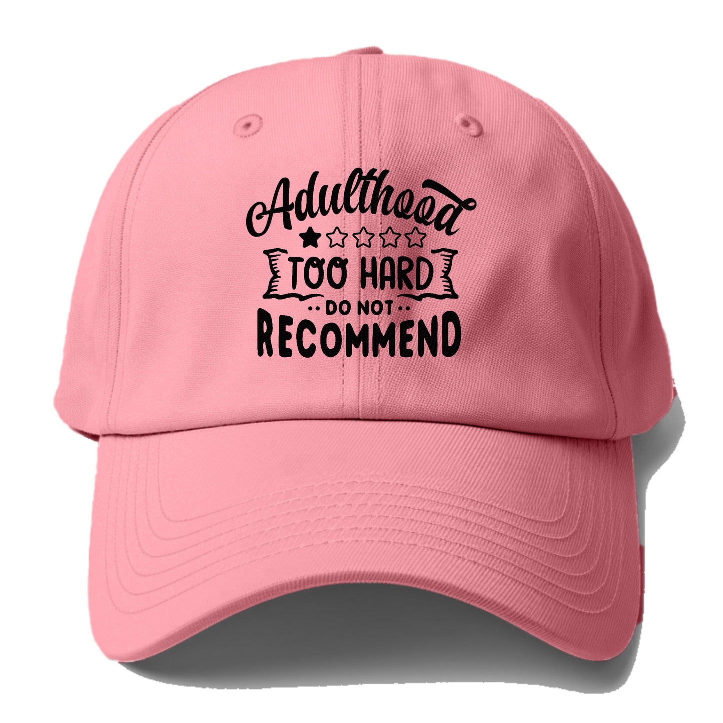 adulthood too hard do not recommend Hat