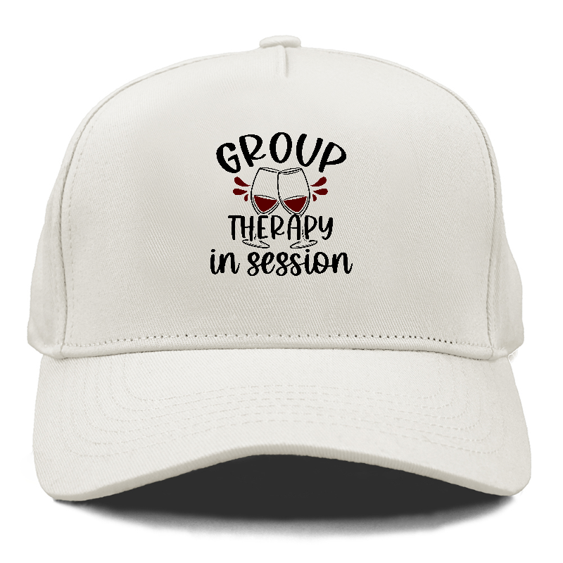 group therapy in session Hat