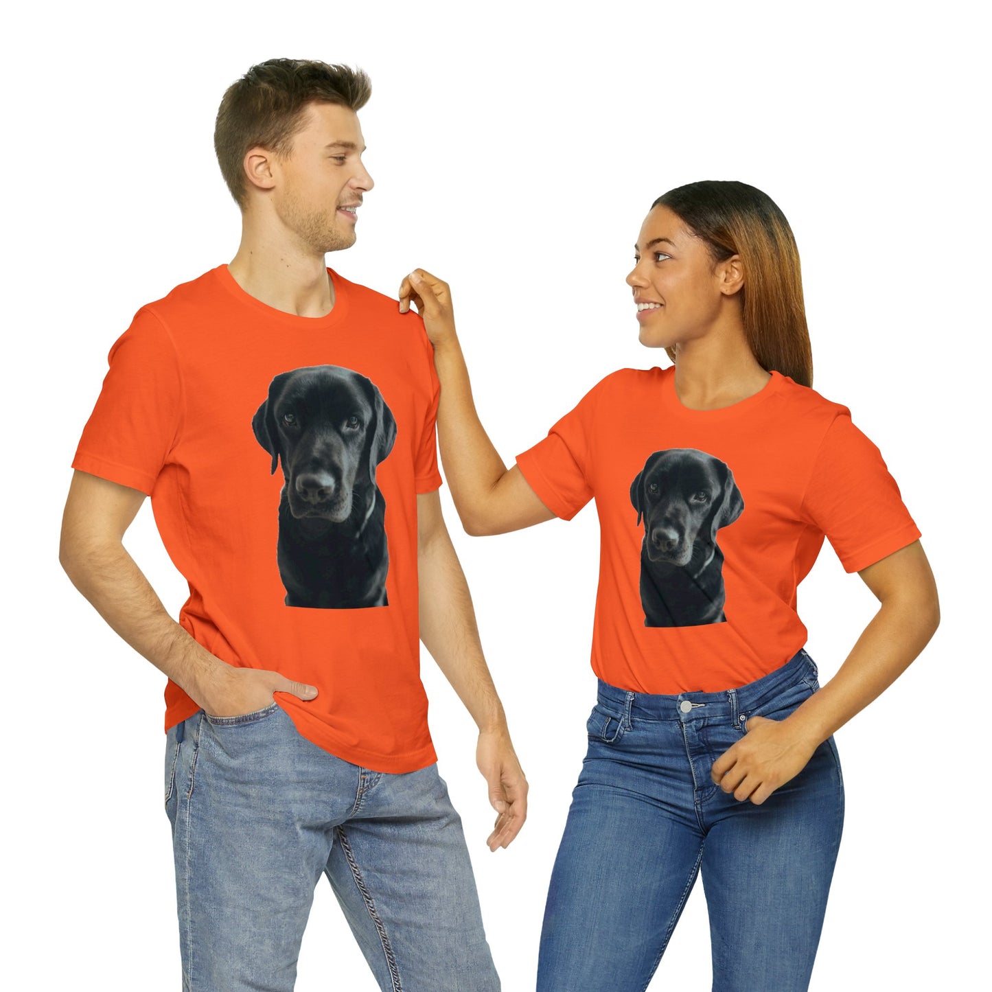 Black Labradors Unisex Jersey Short Sleeve Tee