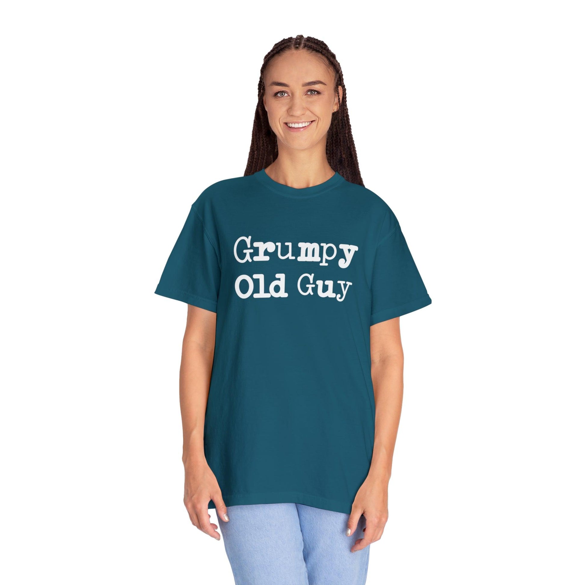 Vintage Charm: The Humorous 'Grumpy Old Man' T-Shirt - Pandaize