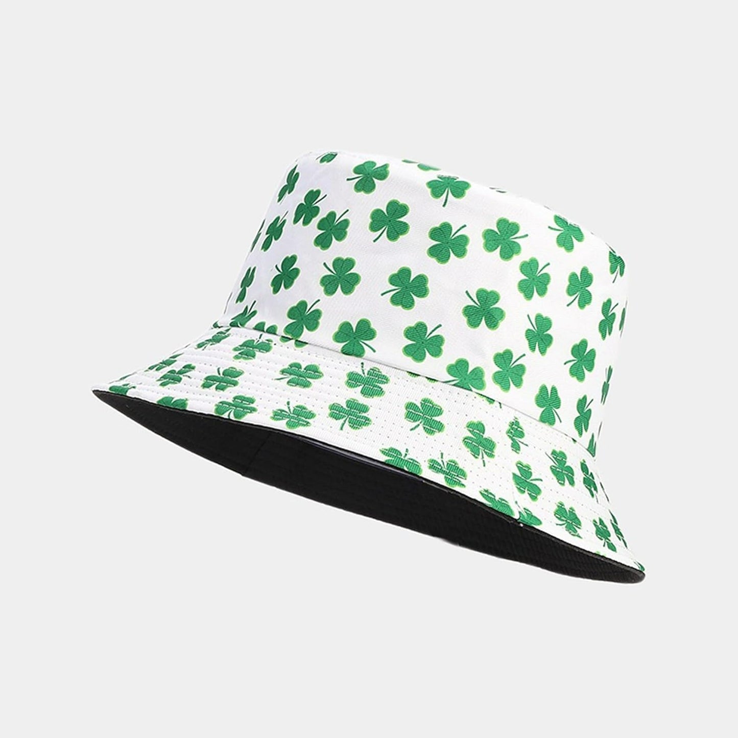 Pandaize Unisex Print Double-Side-Wear Reversible Bucket Hat