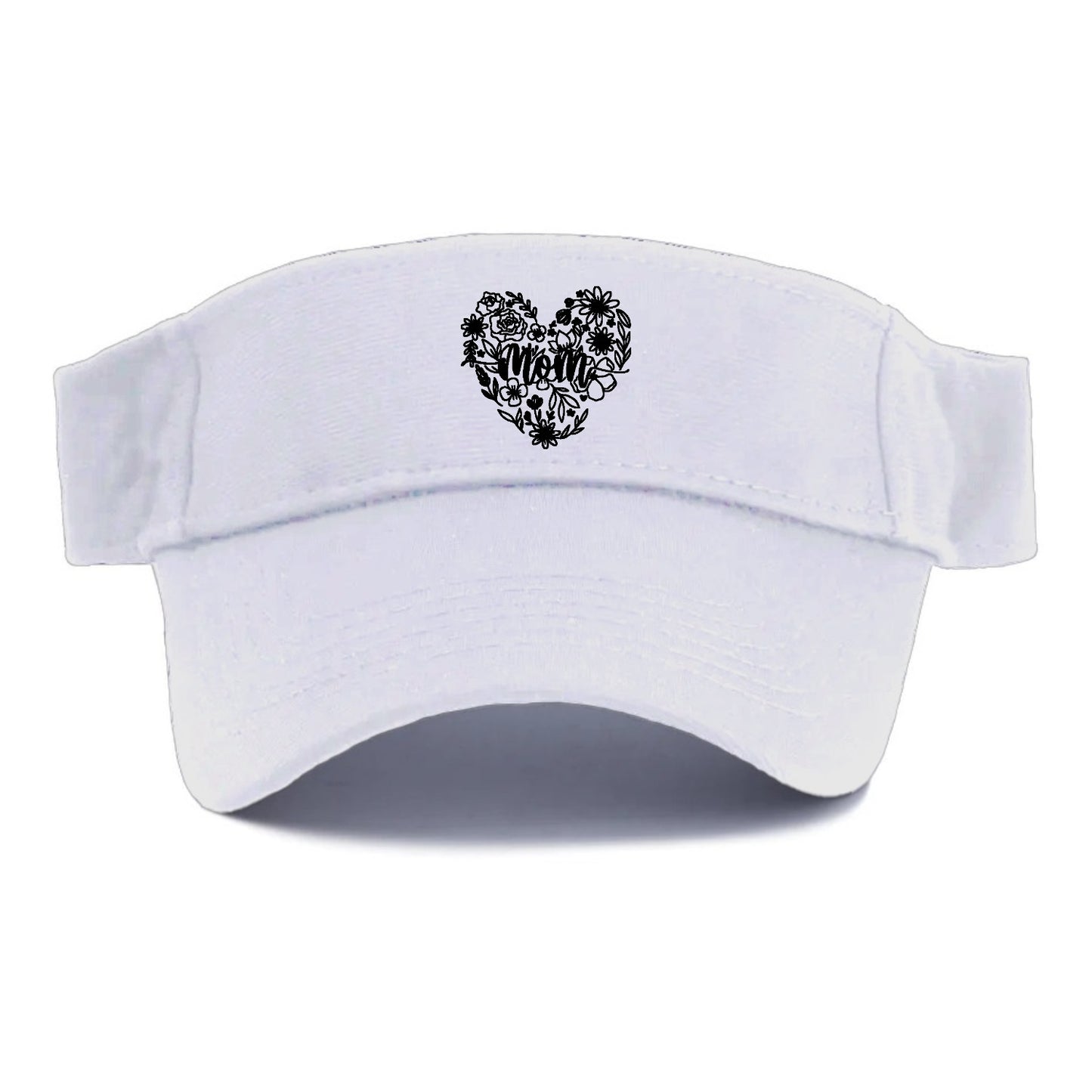 mom floral heart Hat