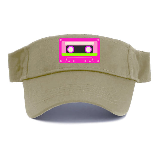 Retro 80s Cassette Pink Hat