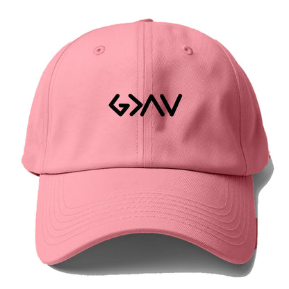 God is greater than the highs and lows Hat