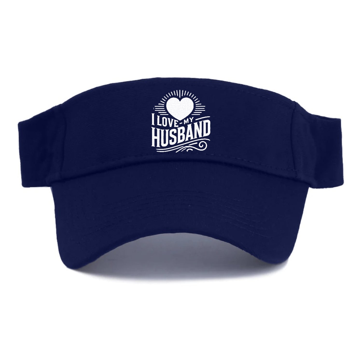 i love my husband Hat