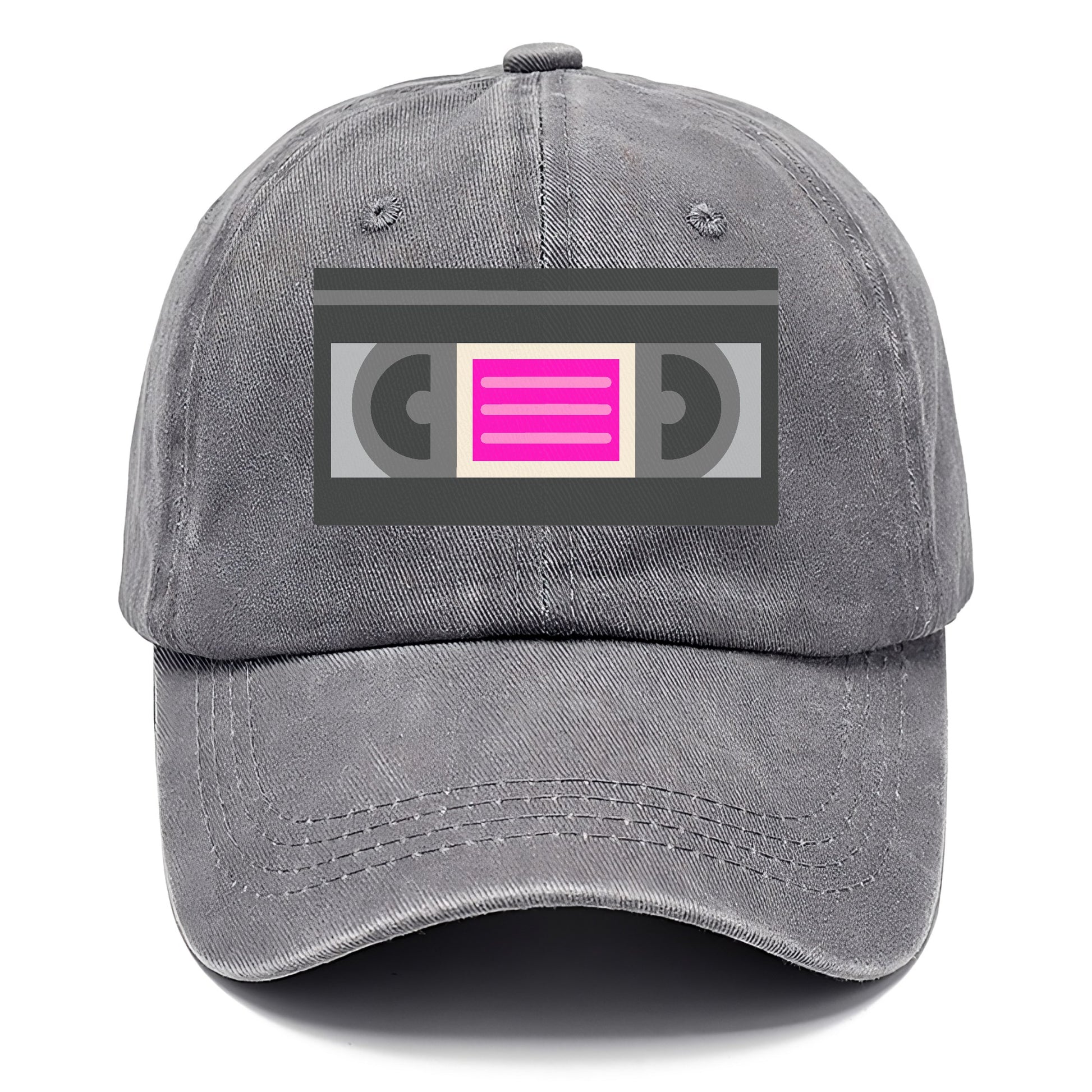 Retro 80s VHS Tape Pink Hat