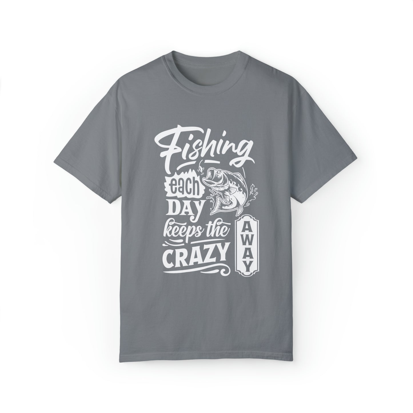 Stay Sane with Daily Fishing Adventures T-shirt