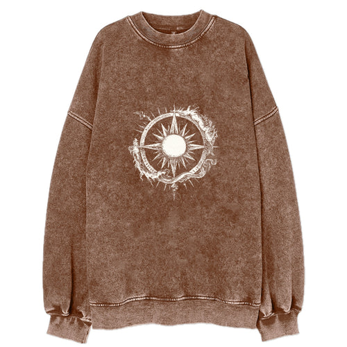 Elemental Compass Vintage Sweatshirt