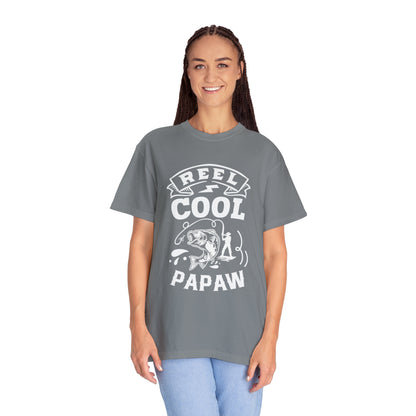 "Reel Cool Papaw: Embrace the Outdoors with Style" T-Shirt