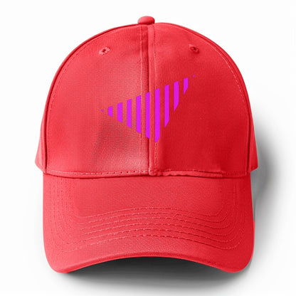 Retro 80s Triangle Purple Hat