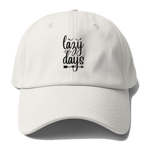 Lazy Days Baseball Cap For Big Heads