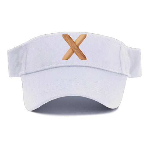 Letter X Visor