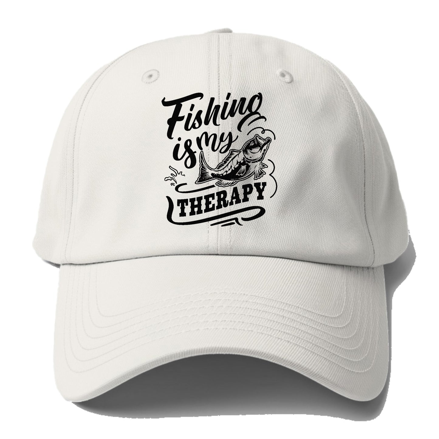 Fishing is my therapy Hat