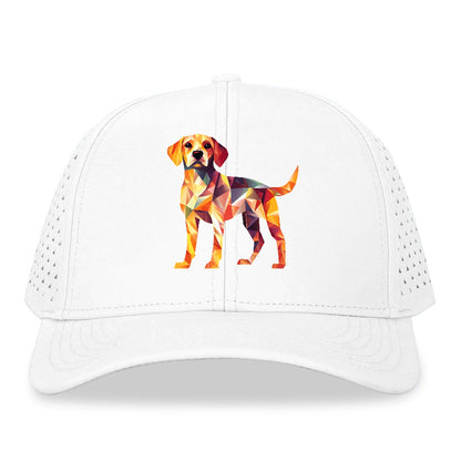 Geometric Dog Standing Hat