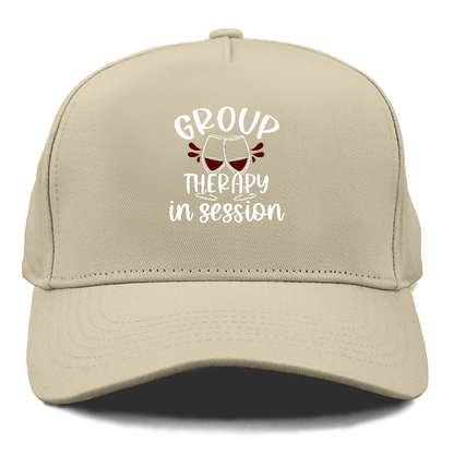 group therapy in session Hat