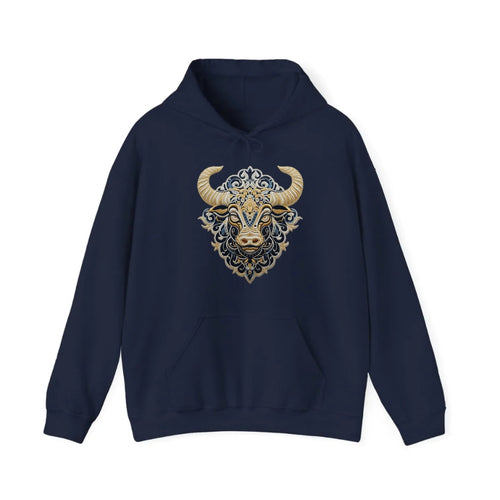 Taurus Zodiac Sign Hooded Sweatshirt
