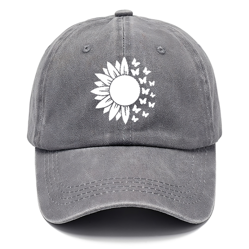 Sunflower Butterflies Classic Cap