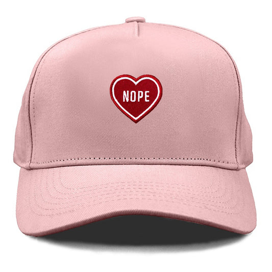 nope heart Hat