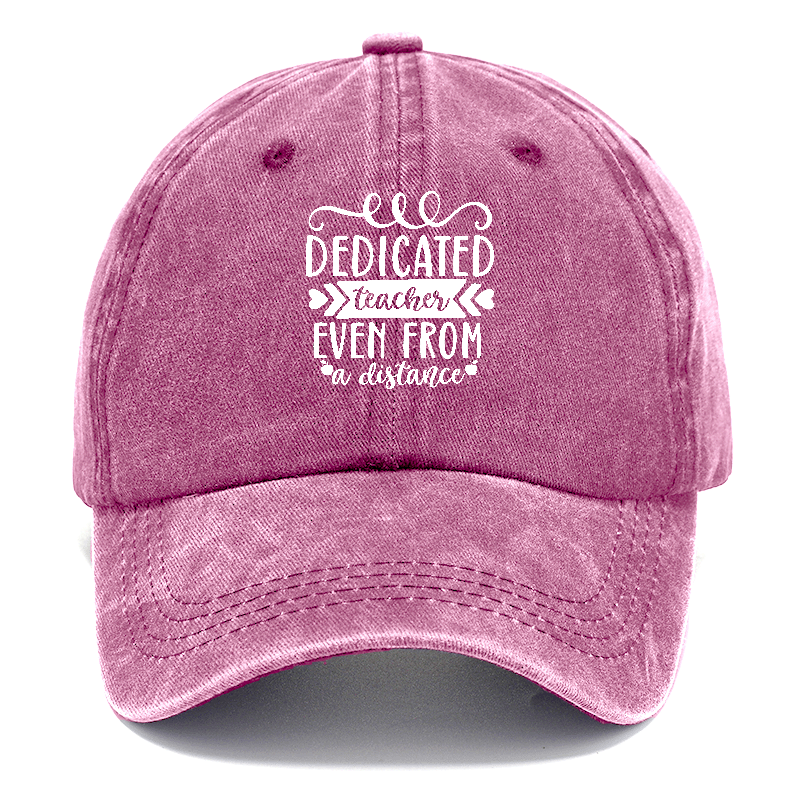 Dedicated teacher even from a distance Hat