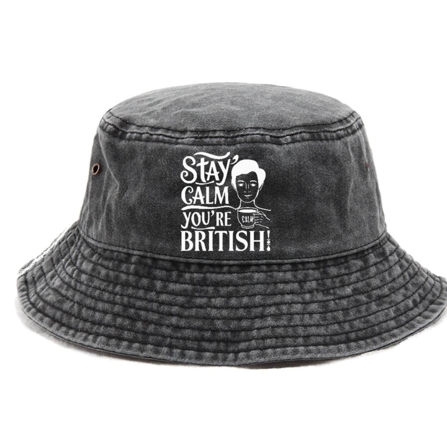 stay calm you're british Hat