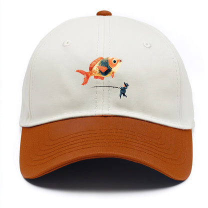 Big Catch  Man and Fish Hat