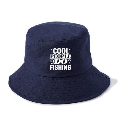 Cool People Do Fishing Bucket Hat