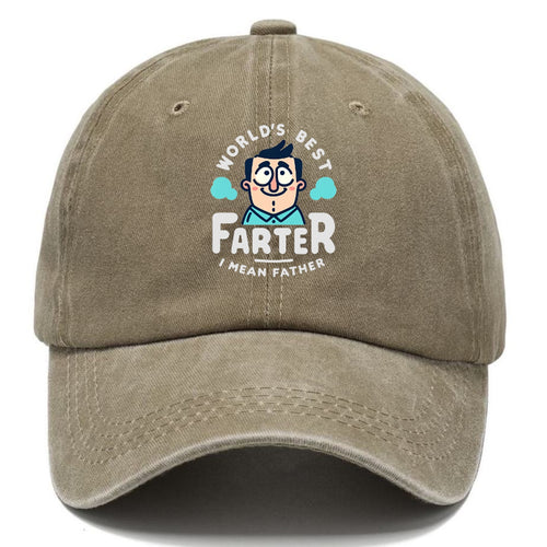 World's Best Farter I Mean Father Classic Cap