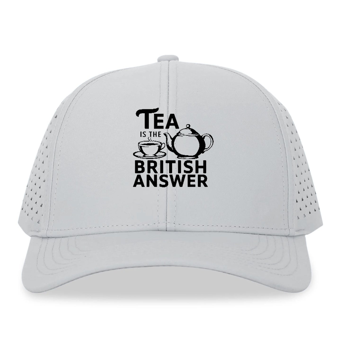 tea is the british answer Hat