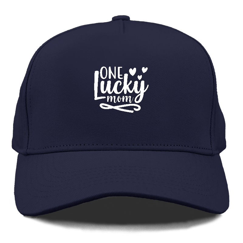 One lucky mom 1 Hat