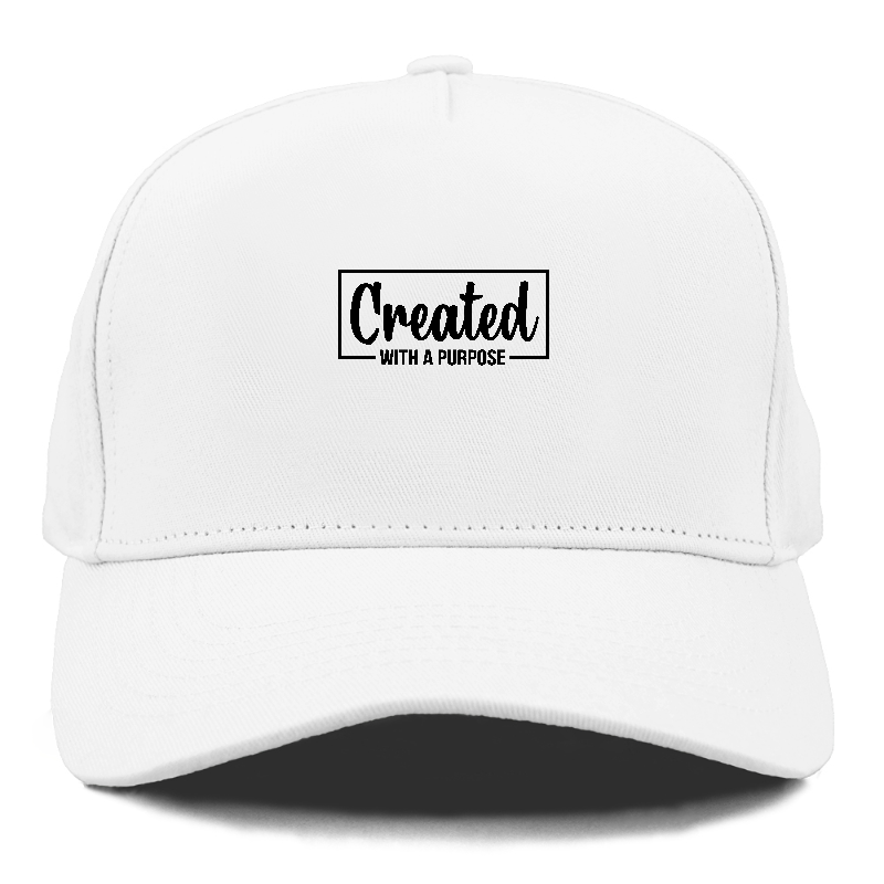 created with a purpose Hat