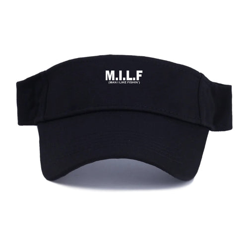 Milf Man I Like Fishin' Visor