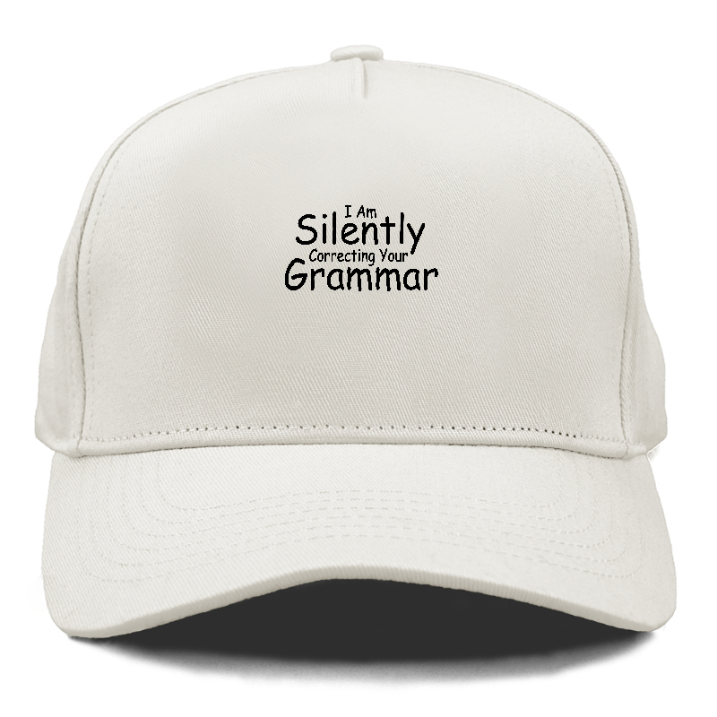 I am silently correcting Hat