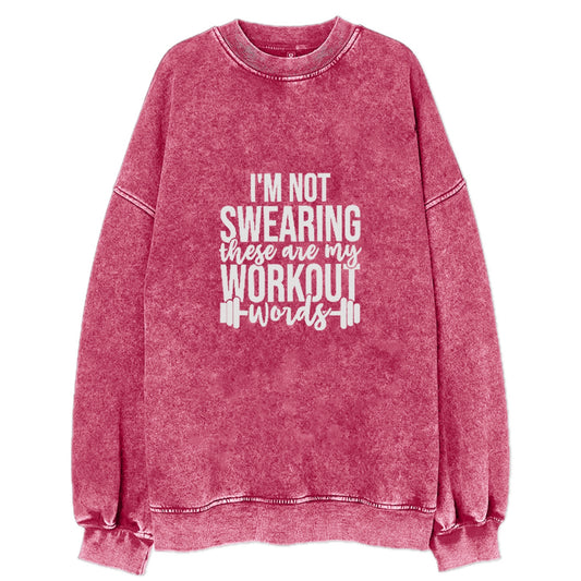 I'm Not Swearing These Are My Workout Words Hat