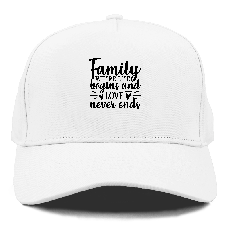 Family where life begins Hat