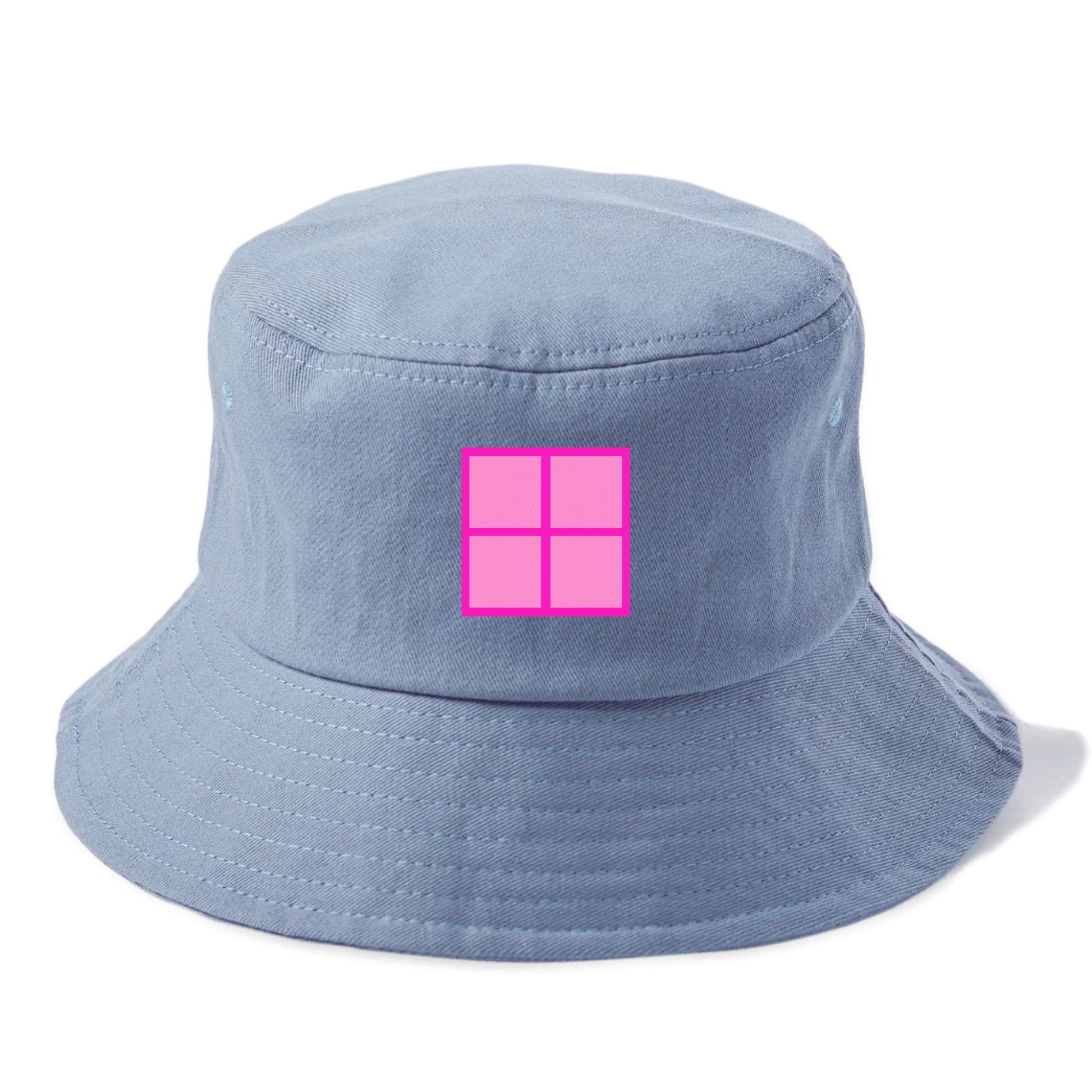 Retro 80s Tetris Blocks Pink Hat