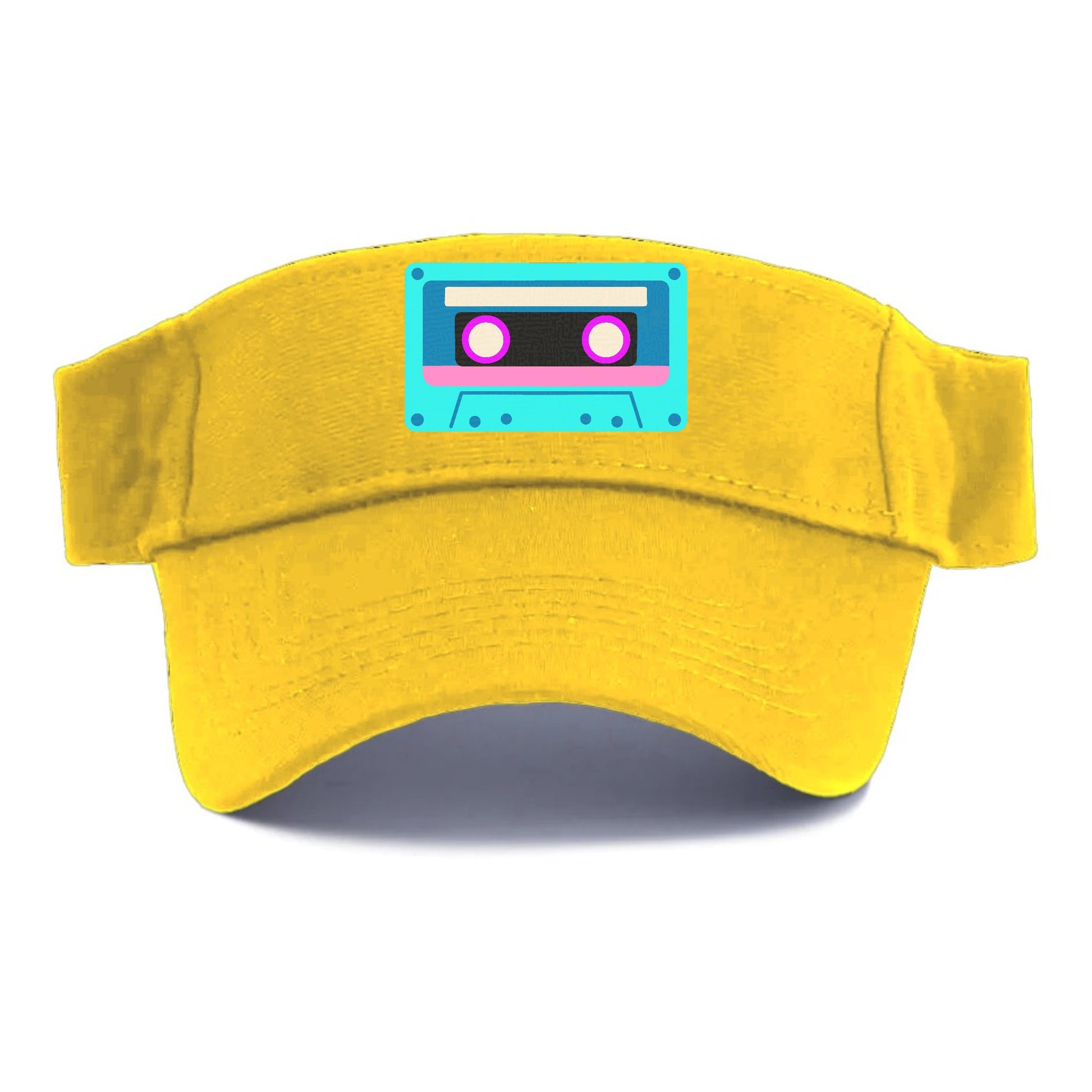 Retro 80s Cassette Blue Hat