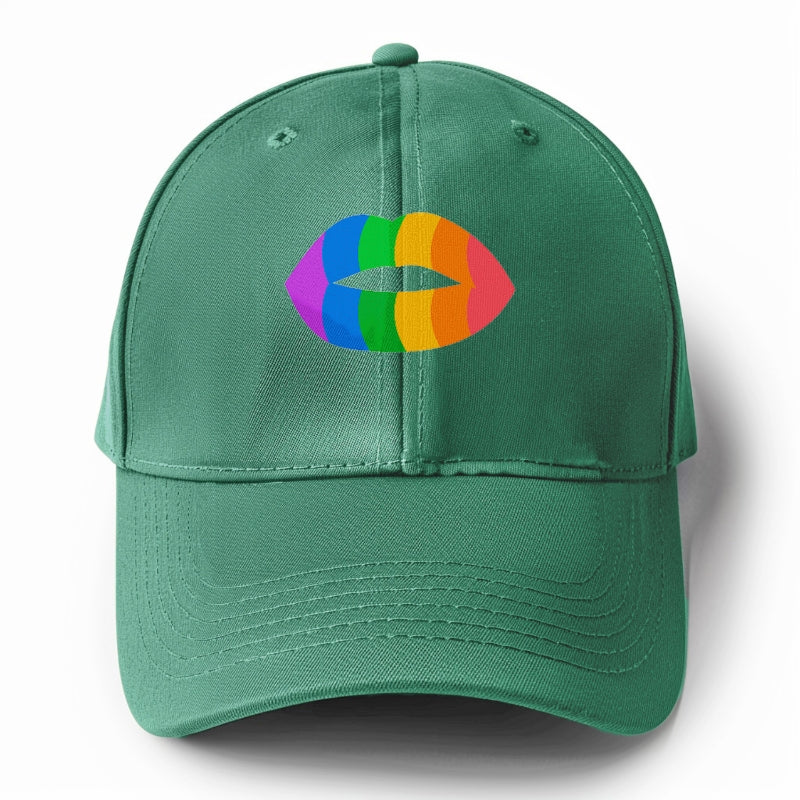 rainbow kiss Hat