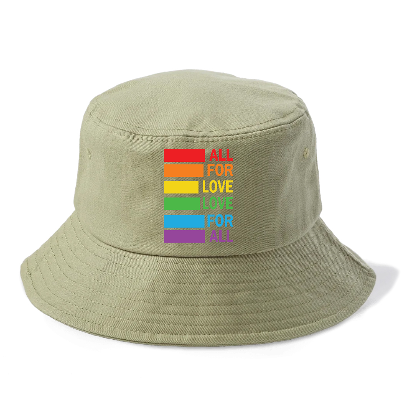  all for love love for all Hat